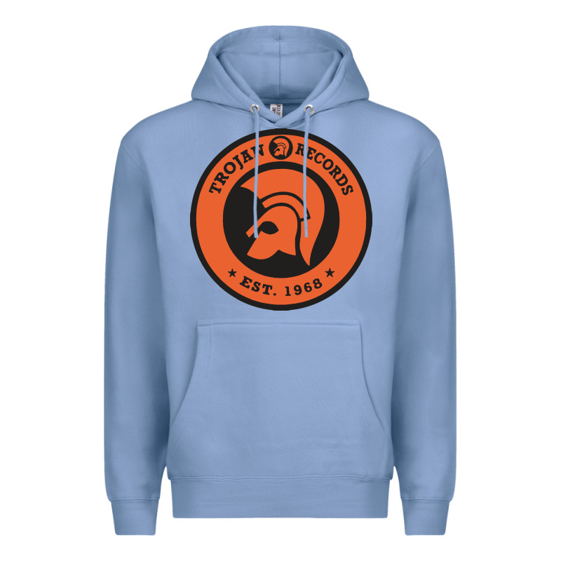 Trojann Records Est 1968 Premium Hoodie by artisFamous | Teevron