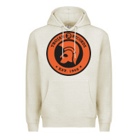 Oatmeal Heather trojann records est 1968 Premium Hoodie - artisFamous