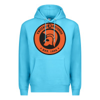 Ocean Blue trojann records est 1968 Premium Hoodie - artisFamous