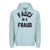 Blue Mist fauci is a fraud Premium Hoodie - artisFamous