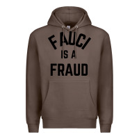 Coffee fauci is a fraud Premium Hoodie - artisFamous