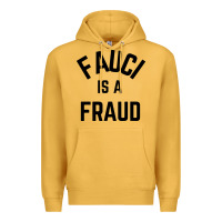 Mustard fauci is a fraud Premium Hoodie - artisFamous