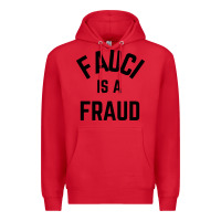 Red fauci is a fraud Premium Hoodie - artisFamous