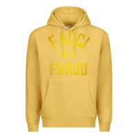 Antique Gold fauci is a fraud Premium Hoodie - artisFamous