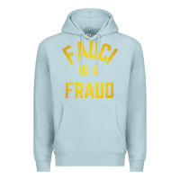 Blue Mist fauci is a fraud Premium Hoodie - artisFamous