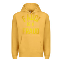 Mustard fauci is a fraud Premium Hoodie - artisFamous