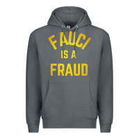 Rock fauci is a fraud Premium Hoodie - artisFamous