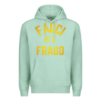 Seafoam fauci is a fraud Premium Hoodie - artisFamous