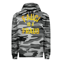 Slate Camo fauci is a fraud Premium Hoodie - artisFamous