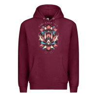 Burgundy circa survive Premium Hoodie - artisFamous