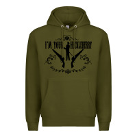 Army Green i'm your huckleberry Premium Hoodie - artisFamous