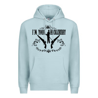 Blue Mist i'm your huckleberry Premium Hoodie - artisFamous