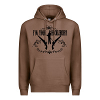 Chestnut i'm your huckleberry Premium Hoodie - artisFamous