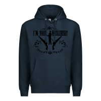 Navy i'm your huckleberry Premium Hoodie - artisFamous