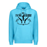 Ocean Blue i'm your huckleberry Premium Hoodie - artisFamous