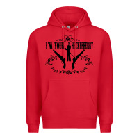 Red i'm your huckleberry Premium Hoodie - artisFamous