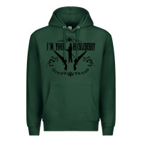 Sports Green i'm your huckleberry Premium Hoodie - artisFamous