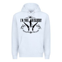 White i'm your huckleberry Premium Hoodie - artisFamous