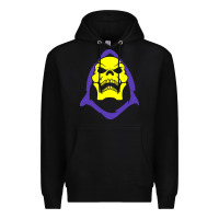 Black skeletor retro Premium Hoodie - artisFamous