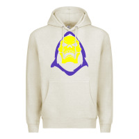 Oatmeal Heather skeletor retro Premium Hoodie - artisFamous