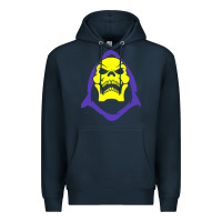 Navy skeletor retro Premium Hoodie - artisFamous