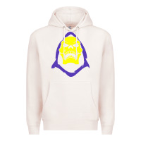 Pale Pink skeletor retro Premium Hoodie - artisFamous