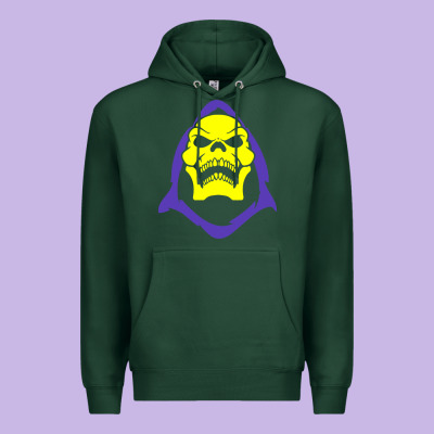 Skeletor Retro Premium Hoodie Designed By Artisfamous