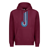 Burgundy jammys Premium Hoodie - artisFamous