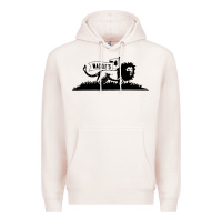 Pale Pink wackies Premium Hoodie - artisFamous