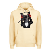 Pina Colada french bulldog dj style Premium Hoodie - artisFamous
