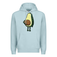 Blue Mist funny fruit avocado Premium Hoodie - artisFamous