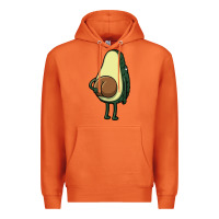 Carrot funny fruit avocado Premium Hoodie - artisFamous