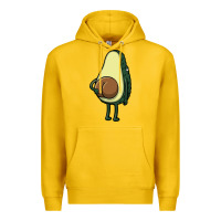 Lemon funny fruit avocado Premium Hoodie - artisFamous