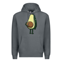 Rock funny fruit avocado Premium Hoodie - artisFamous