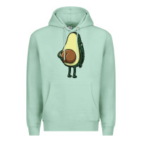 Seafoam funny fruit avocado Premium Hoodie - artisFamous