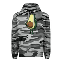 Slate Camo funny fruit avocado Premium Hoodie - artisFamous
