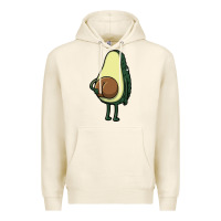 Tofu funny fruit avocado Premium Hoodie - artisFamous