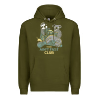 Army Green the ain't fast club Premium Hoodie - artisFamous