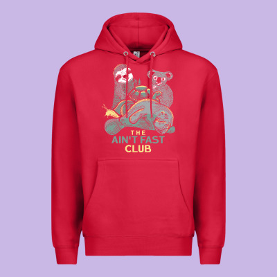 The Ain't Fast Club Premium Hoodie Designed By Artisfamous