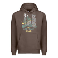 Coffee the ain't fast club Premium Hoodie - artisFamous