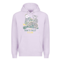 Lilac the ain't fast club Premium Hoodie - artisFamous