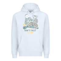 White the ain't fast club Premium Hoodie - artisFamous