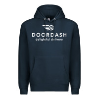 Navy doordash Premium Hoodie - artisFamous