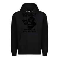 Black guns dont kill people Premium Hoodie - artisFamous