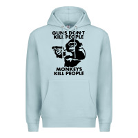 Blue Mist guns dont kill people Premium Hoodie - artisFamous