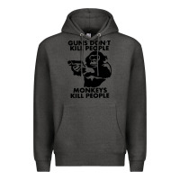 Charcoal Heather guns dont kill people Premium Hoodie - artisFamous