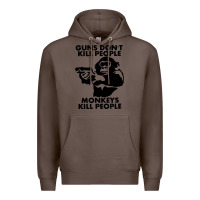 Coffee guns dont kill people Premium Hoodie - artisFamous
