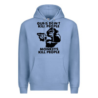 Colony Blue guns dont kill people Premium Hoodie - artisFamous