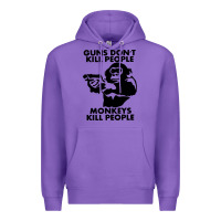 Purple guns dont kill people Premium Hoodie - artisFamous