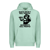 Seafoam guns dont kill people Premium Hoodie - artisFamous